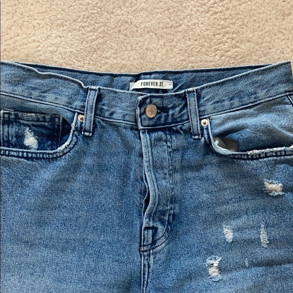 Forever 21 straight leg jeans. - Picture 3 of 4